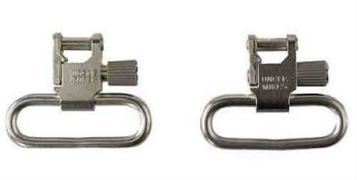 Uncle Mikes 10933 Standard Swivels QD Super with Tri-Lock 1.25" Nickel